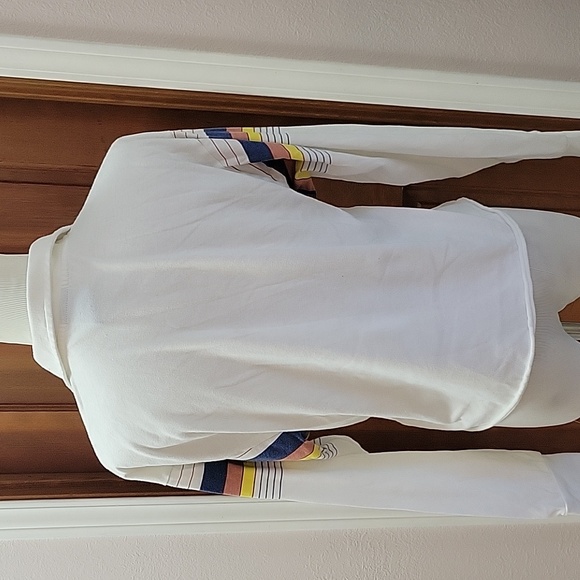 OP White Polo Shirt with Blue Label - Picture 4 of 8